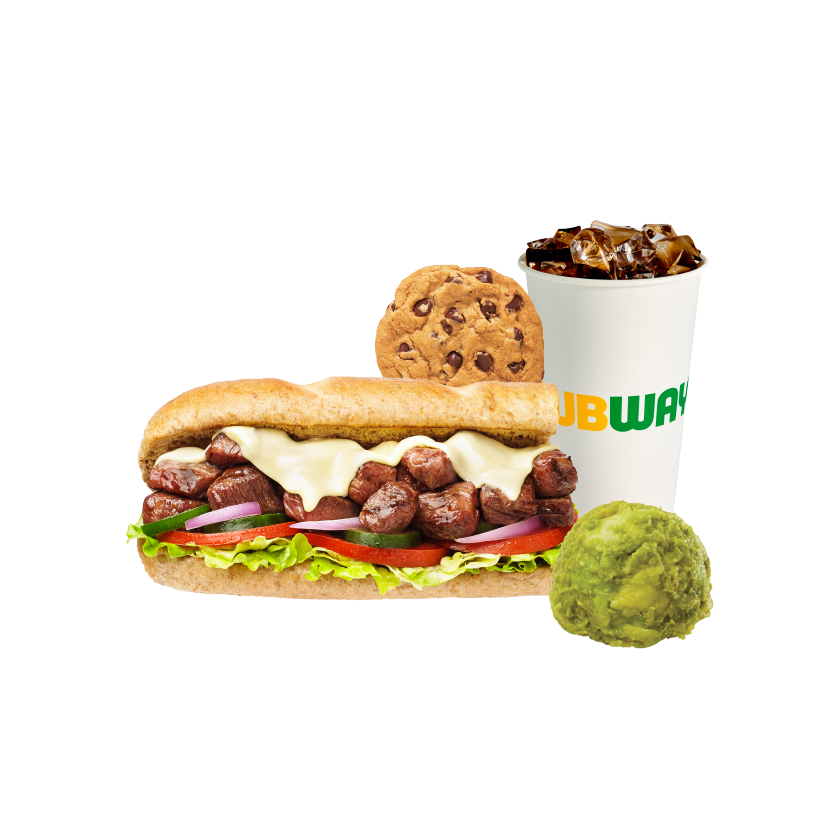 스테이크&치즈 세트(w.아보카도)